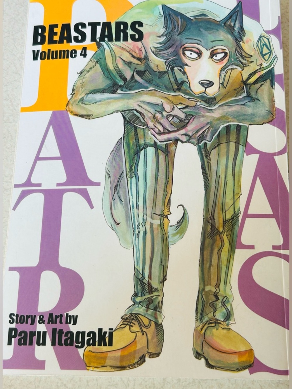 Beastars Vol 4 Paru Itagaki Paperback Manga Anime Graphic Novel